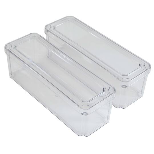 Kitchen Details Clear 8 Piece Refrigerator Organizer Set